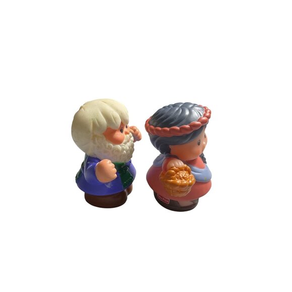 Fisher Price Little People Noah and Naomi Ark Action Figure Set - Picture 2 of 4